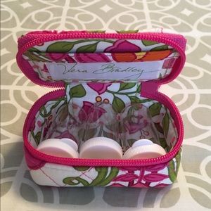 vera bradley iconic travel pill case